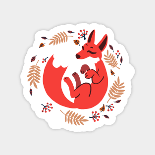 Rowan fox Sticker